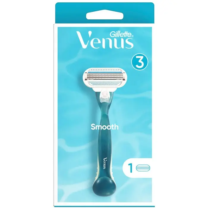 Станок для бритья женский Gillette Venus Smooth (1 кассета) фото