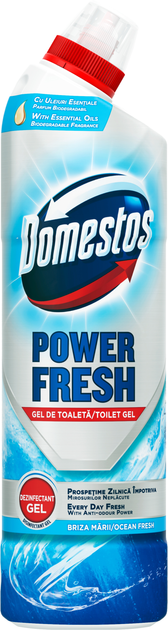 Засіб для чищення туалету Domestos POWER FRESH Свіжість океану 700 мл фото