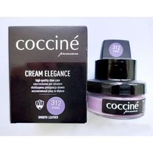 Крем+губка стеклянной банке Coccine Krem Elegance Фиолетовый (312) 50мл фото