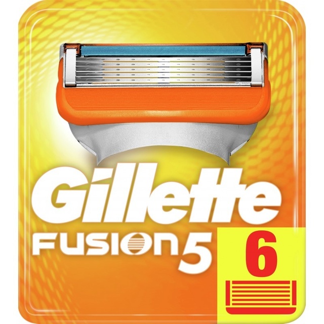Змінні картриджі для гоління Gillette Fusion5 6 шт фото