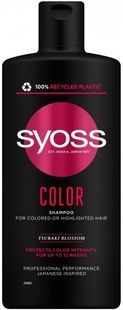 Шампунь SYOSS Color с Цветком Камелии для окрашенных и тонированных волос 440 мл фото
