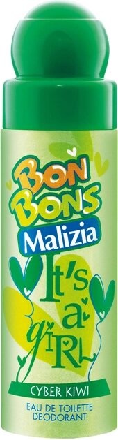 Парфумований дезодорант для дівчаток Malizia Bon Bons Cyber Kiwi 75 мл фото