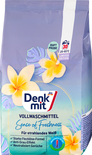 Стиральный порошок для белого Denkmit Sense of Freshness, 30 стирок, 1,95 кг фото