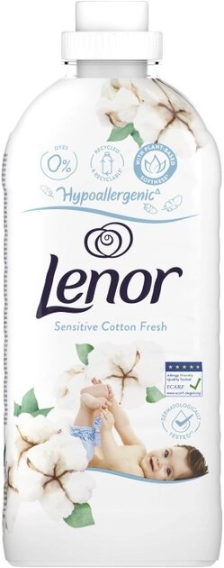 Кондиціонер для білизни Lenor Свіжість бавовни 1.2л фото