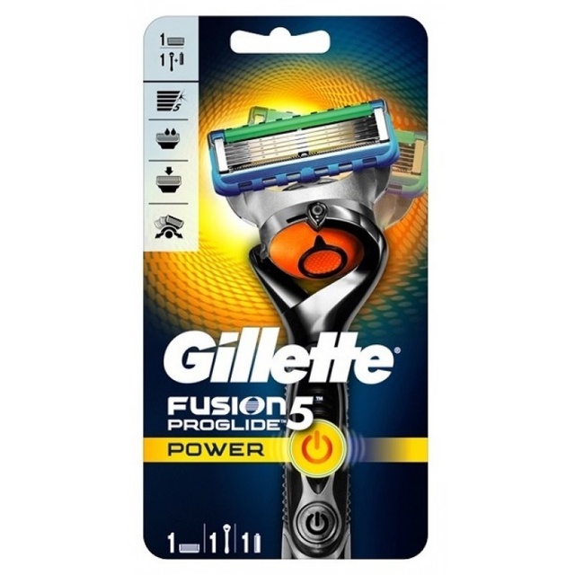Бритва Gillette Fusion 5 Proglide Power з касетою та батарейкою фото
