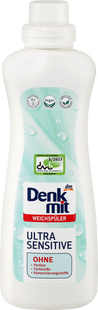 Гіпоалергенний кодиціонер для білизни Denkmit Ultra Sensitive, 33 прання, 1 л фото