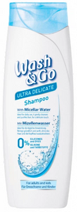 Шампунь Wash&Go на міцелярній воді для всіх типів волосся 200 мл фото