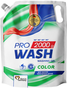 Гель для прання Pro Wash Color (DOYPACK) 2л фото