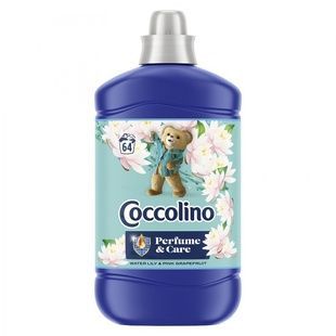 Кондиціонер для білизни Coccolino Waterlily & Pink Grapefruit (64 прання), 1.6 л фото