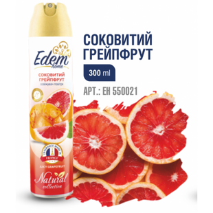 EDEM Освіжувач повітря Соковитий грейпфрукт 300 мл фото