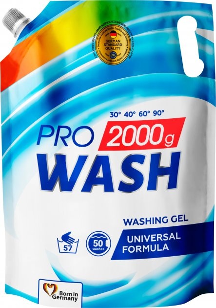 Гель для стирки Pro Wash Универсальный (DOYPACK) 2 кг фото