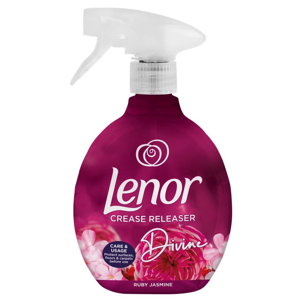 Спрей для розгладження складок на одязі Lenor Crease Releaser Ruby Jasmine 500 мл фото