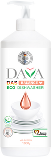 Экологическое средство для мытья посуды с глицерином DAVA BALANCE 1000г фото