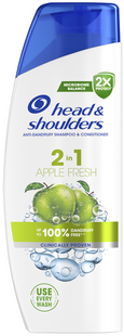 Шампунь и бальзам-ополаскиватель Head & Shoulders 2 в 1 против перхоти Яблочная свежесть 330&nbsp;мл фото