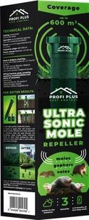 Электронный отпугиватель кротов Profi Plus Ultra Sonic Pest Control фото