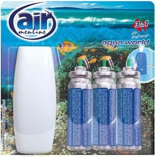 Освіжувач повітря AIR menline Aqua world 3*15мл фото