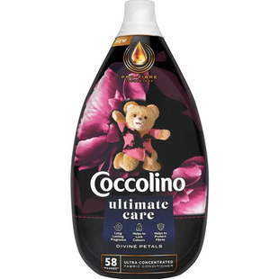 Супер концентрований ополіскувач для білизни Coccolino Ultimate Care Divine Petals, 870 мл фото