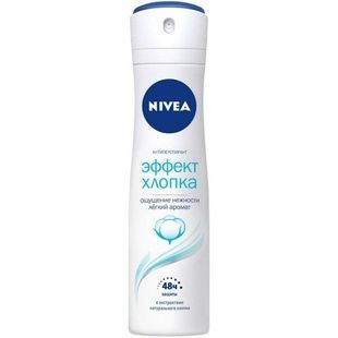Дезодорант-антиперспірант Nivea Ефект бавовни, 150 мл фото