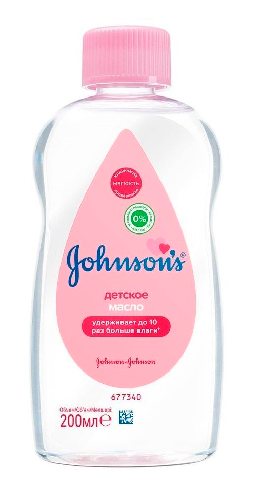 Дитяча олія Johnson’s baby 200 мл фото